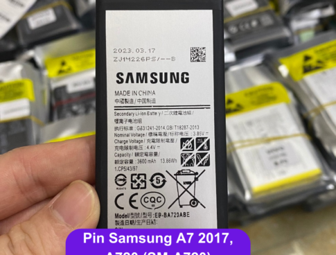 Thay Pin Samsung A7 2017 A720 Sm A720 Lay Ngay Tai Dong Da Ha Noi