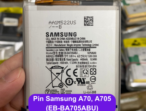 Thay Pin Samsung A70 A705 Eb Ba705abu Lay Ngay Tai Dong Da Ha Noi