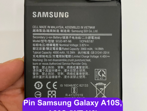Thay Pin Samsung Galaxy A10s A20s Wt N6 Lay Ngay Tai Dong Da Ha Noi