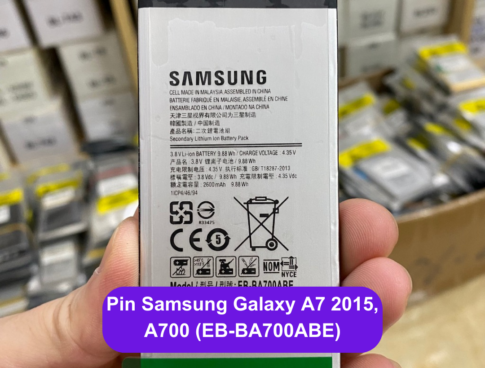 Thay Pin Samsung Galaxy A7 2015 A700 Eb Ba700abe Lay Ngay Tai Dong Da Ha Noi