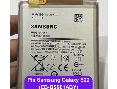 Thay Pin Samsung Galaxy S22 Eb Bs901aby Uy Tin Lay Ngay Tai Dong Da Ha Noi