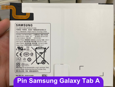 Thay Pin Samsung Galaxy Tab A 10 1 T515 Lay Ngay Tai Dong Da Ha Noi