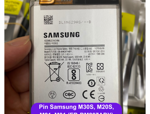 Thay Pin Samsung M30s M20s M21 M31 Eb Bm207aby Uy Tin Lay Ngay Tai Dong Da Ha Noi