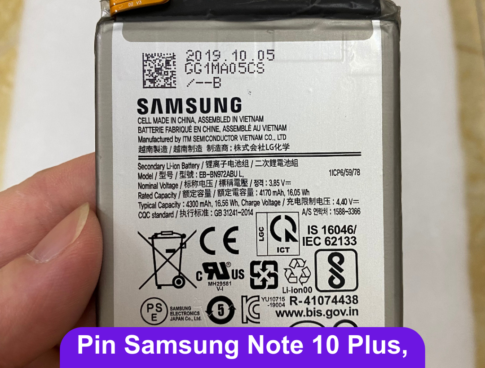 Thay Pin Samsung Note 10 Plus N975 Be Bn972abu Lay Ngay Tai Dong Da Ha Noi