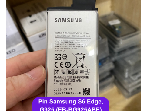 Thay Pin Samsung S6 Edge G925 Eb Bg925abe Lay Ngay Tai Dong Da Ha Noi