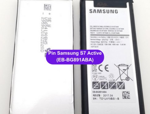 Thay Pin Samsung S7 Active Eb Bg891aba Uy Tin Lay Ngay Tai Dong Da Ha Noi