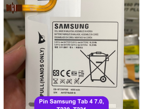 Thay Pin Samsung Tab 4 7 0 T230 T231 Lay Ngay Tai Dong Da Ha Noi