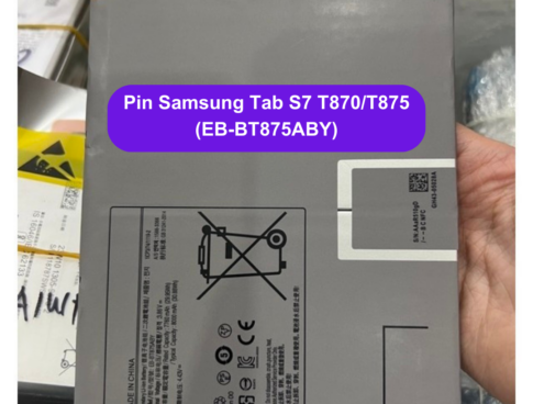 Thay Pin Samsung Tab S7 T870 T875 Eb Bt875aby Uy Tin Lay Ngay Tai Dong Da Ha Noi