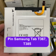 Thay pin Samsung Tab T367, T385 lấy ngay tại Đống Đa, Hà Nội
