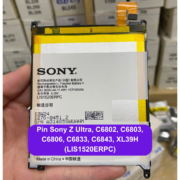 Thay pin Sony Z Ultra, C6802, C6803, C6806, C6833, C6843, XL39H (LIS1520ERPC) lấy ngay tại Đống Đa, Hà Nội