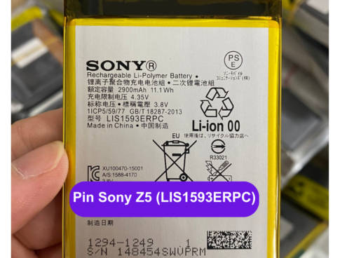 Thay Pin Sony Z5 Lis1593erpc Lay Ngay Tai Dong Da Ha Noi