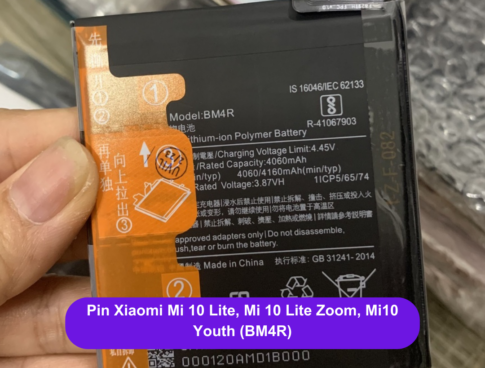 Thay Pin Xiaomi Mi 10 Lite Mi 10 Lite Zoom Mi10 Youth Bm4r Uy Tin Lay Ngay Tai Dong Da Ha Noi