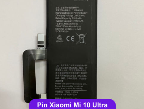 Thay Pin Xiaomi Mi 10 Ultra Bm4v Lay Ngay Tai Dong Da Ha Noi