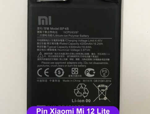 Thay Pin Xiaomi Mi 12 Lite Bp4b Uy Tin Lay Ngay Tai Dong Da Ha Noi