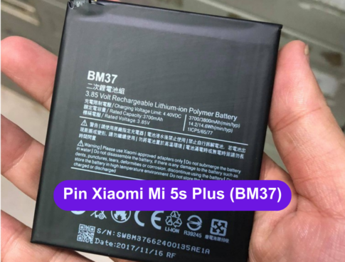 Thay Pin Xiaomi Mi 5s Plus Bm37 Uy Tin Lay Ngay Tai Ha Noi