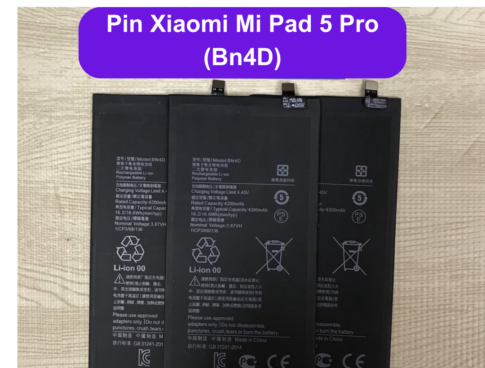 Thay Pin Xiaomi Mi Pad 5 Pro Bn4d Uy Tin Lay Ngay Tai Dong Da Ha Noi