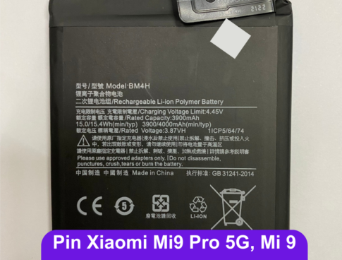 Thay Pin Xiaomi Mi9 Pro 5g Mi 9 Pro 5g Bm4h Uy Tin Lay Ngay Tai Dong Da Ha Noi