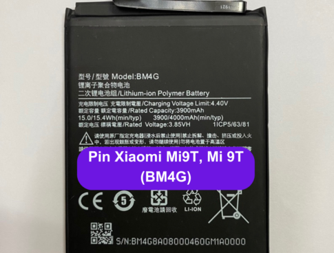 Thay Pin Xiaomi Mi9t Mi 9t Bm4g Lay Ngay Tai Dong Da Ha Noi