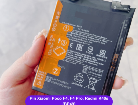 Thay Pin Xiaomi Poco F4 F4 Pro Redmi K40s Bp49 Uy Tin Lay Ngay Tai Dong Da Ha Noi