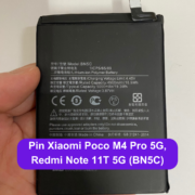 Thay pin Xiaomi Poco M4 Pro 5G, Redmi Note 11T 5G (BN5C) lấy ngay tại Đống Đa, Hà Nội