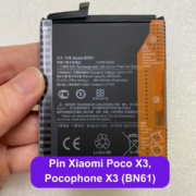 Thay pin Xiaomi Poco X3 (BN61) uy tín lấy ngay tại Đống Đa, Hà Nội