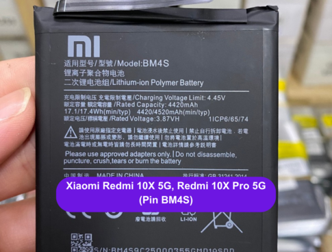 Thay Pin Xiaomi Redmi 10x 5g Redmi 10x Pro 5g Bm4s Uy Tin Lay Ngay Tai Dong Da Ha Noi