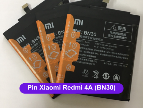Thay Pin Xiaomi Redmi 4a Bn30 Uy Tin Lay Ngay Tai Dong Da Ha Noi