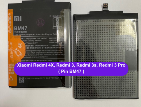 Thay Pin Xiaomi Redmi 4x Redmi 3 Redmi 3s Redmi 3 Pro Bm47 Uy Tin Lay Ngay Tai Dong Da Ha Noi