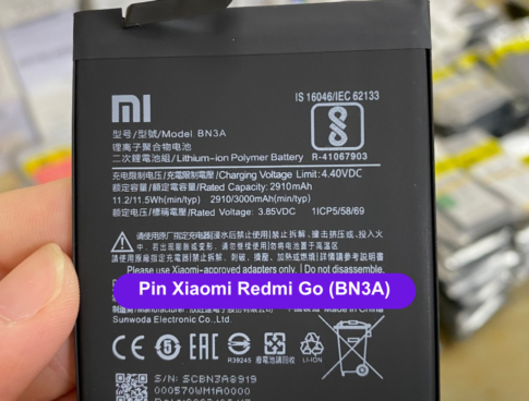 Thay Pin Xiaomi Redmi Go Bn3a Uy Tin Lay Ngay Tai Ha Noi