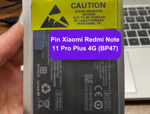 Thay Pin Xiaomi Redmi Note 11 Pro Plus 4g Bp47 Uy Tin Lay Ngay Tai Dong Da Ha Noi