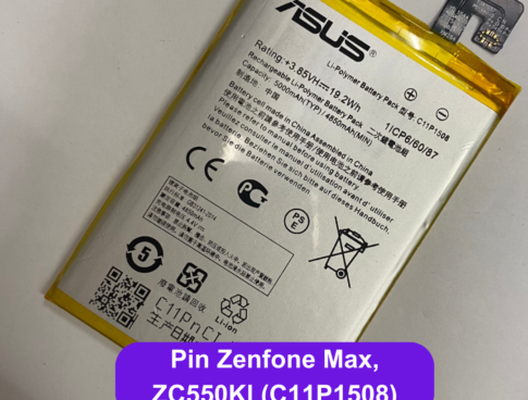 Thay Pin Zenfone Max Zc550kl C11p1508 Lay Ngay Tai Dong Da Ha Noi