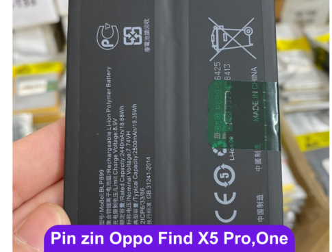 Thay Pin Zin Oppo Find X5 Proone Plus 10 Pro 5g Blp899 Uy Tin Lay Ngay Tai Dong Da Ha Noi