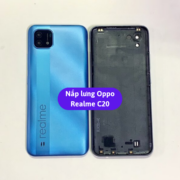 Nắp lưng Realme C20, Thay mặt lưng Realme zin hãng lấy ngay tại Hà Nội