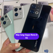 Nắp lưng Oppo Reno 8 5G, Thay mặt lưng Oppo zin hãng lấy ngay tại Hà Nội