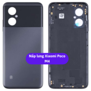 Nắp lưng Xiaomi Poco M4, Thay mặt lưng Xiaomi zin hãng lấy ngay tại Hà Nội