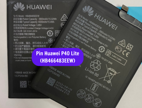 Thay Pin Huawei P40 Lite Hb466483eew Sua Chua Pin Huawei Uy Tin Lay Ngay Tai Ha Noi