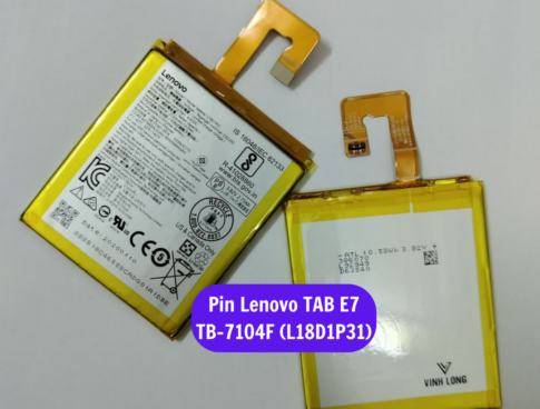 Thay Pin Lenovo Tab E7 Tb 7104f L18d1p31 Sua Chua Pin Lenovo Uy Tin Lay Ngay Tai Ha Noi