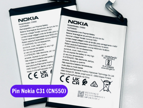 Thay Pin Nokia C31 Cn550 Sua Chua Pin Nokia Uy Tin Lay Ngay Tai Ha Noi