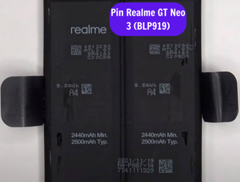 Thay Pin Realme Gt Neo 3 Blp919 Sua Chua Pin Realme Uy Tin Lay Ngay Tai Ha Noi