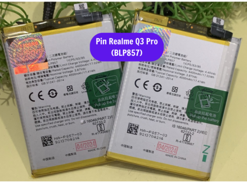 Thay Pin Realme Q3 Pro Blp857 Sua Chua Pin Realme Uy Tin Lay Ngay Tai Ha Noi