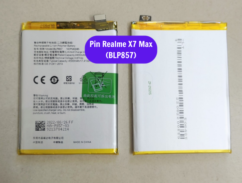 Thay Pin Realme X7 Max Blp857 Sua Chua Pin Realme Uy Tin Lay Ngay Tai Ha Noi