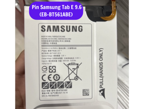 Thay Pin Samsung Tab E 9 6 T560 T561 T565 T561y Eb Bt561abe Sua Chua Pin Samsung Uy Tin Lay Ngay Tai Ha Noi