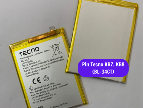 Thay Pin Tecno Kb7 Kb8 Bl 34ct Sua Chua Pin Tecno Uy Tin Lay Ngay Tai Ha Noi