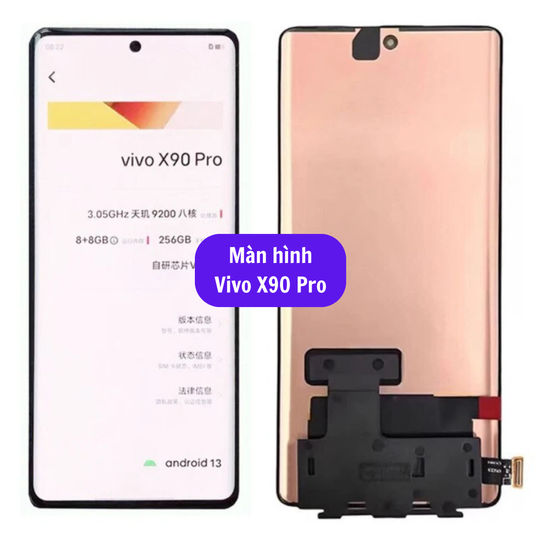 Thay màn hình Vivo X90 Pro uy tín lấy ngay tại Hà Nội