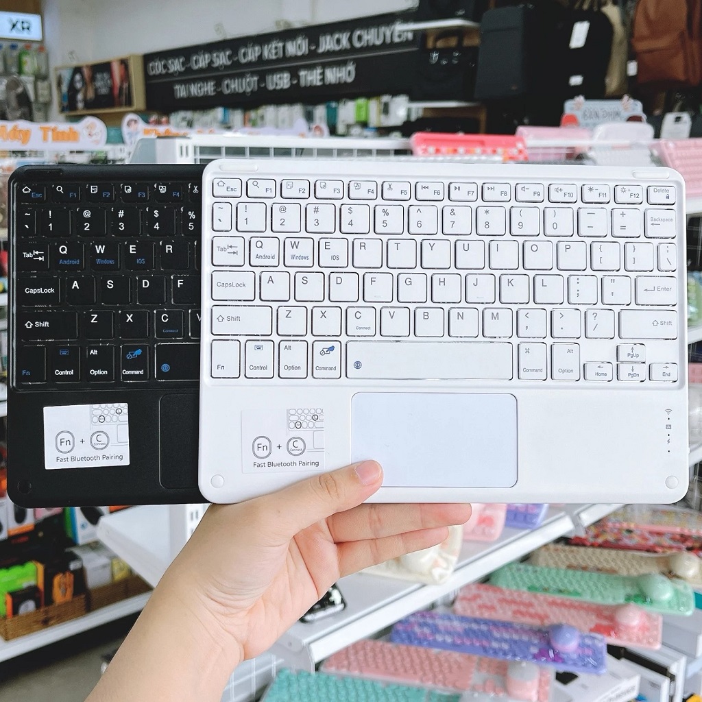 Ban Phim Bluetooth Cho Ipad 11 Inch A16 Chinh Hang Coteci Smart Keyboard With Touchpad (2)