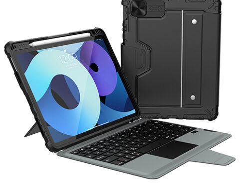 Bao Da Ban Phim Ipad Air 11 Inch M3 Chinh Hang Nillkin Bumper Combo Keyboard Case Vuaphukien