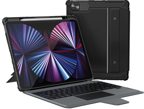 Bao Da Ban Phim Ipad Air M3 13 Inch Chinh Hang Nillkin Bumper Combo Keyboard Case Vuaphukien