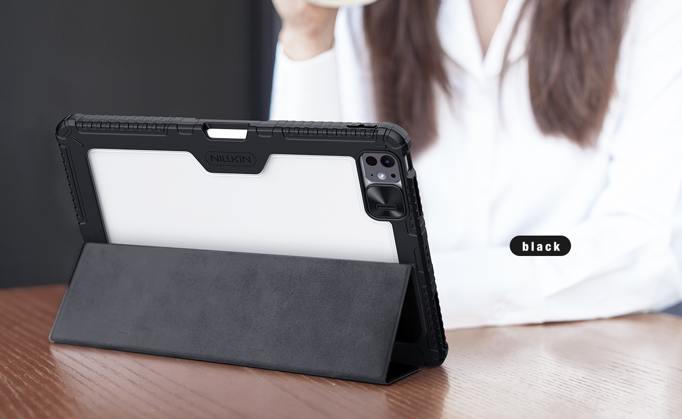 Bao Da Ipad Air 13 Inch M3 Chinh Hang Nillkin Bumper Leather Case Pro (12)