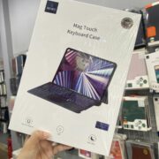 Bao da kèm bàn phím iPad Air 11 inch (M3) chính hãng Wiwu Mag Touch Keyboard Case