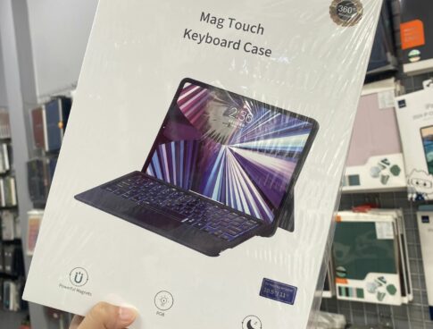 Bao Da Kem Ban Phim Ipad Air 11 Inch M3 Chinh Hang Wiwu Mag Touch Keyboard Case (1)